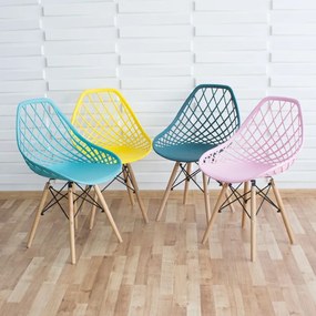 Dekorstudio Dizajnová stolička OSLO žltá