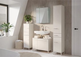 Sivá kúpeľňová skrinka 60x71 cm – Germania