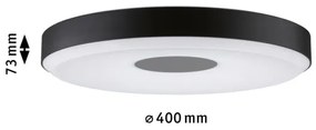 Paulmann 79518 - LED/23W Stmievateľné stropné svietidlo PURIC PANE 230V