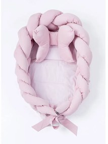Pletené hniezdočko pre bábätko Velvet Belisima pink