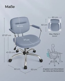 Kancelárska stolička OBG033Q01