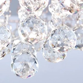 Orion DLU 2378/6/50-Krištáľové str. svietidlo GLORIA 6xG9/40W/230V pr.50 cm chróm