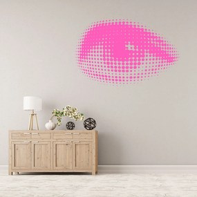 Veselá Stena Samolepka Oko Farba: modrá, Veľkosť: 100 x 67 cm