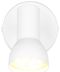 Biele bodové svietidlo ø 8 cm Cantar – Trio