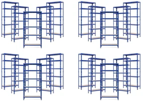 Trestles Balíček 20xSUPER HIT - Policový regál 1800x900x500 Farba: Biela