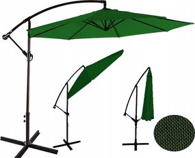 TRENDIE Záhradný slnečník Sunny - zelený 300cm
