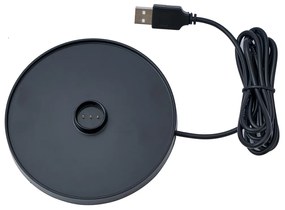 Stolná lampa zelená vrátane LED IP65 Nabíjateľná s nabíjacou stanicou - Bass