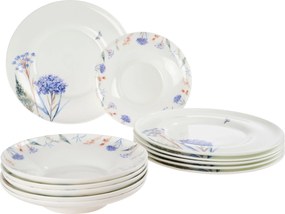 XXXLutz JEDÁLENSKÝ SERVIS jemný kostný porcelán (fine bone china) keramika Novel - Jedálenské sety - 007136064501