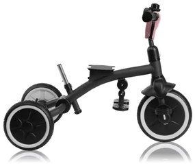 Lionelo - Detská trojkolka TRIS PLUS Pink Rose