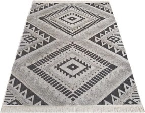 DY DELI 01 ŠEDÝ koberec Rozmer: 120x170 cm