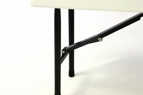 Garthen 341 Skladací záhradný stôl 183 cm + 2 lavice