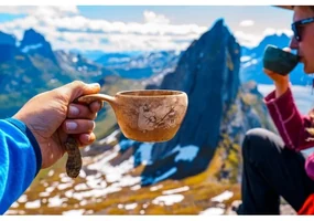 Hrnček kuksa Kupilka Moomin 0,21l, hnedý