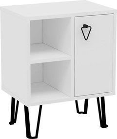 XXXLutz NOČNÝ STOLÍK, biela, 50/63/35 cm MID.YOU - Online Only spálne - 000074007203