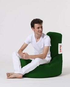 Tmavozelený sedací vak Lina – Floriane Garden