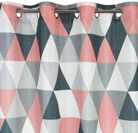 Záves zdobený farebným geometrickým vzorom Šírka: 140 cm | Dĺžka: 250 cm