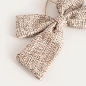 Závesná vianočná dekorácia ZITA béžová 754265 (2 ks)