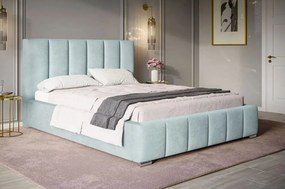 Čalúnená manželská posteľ ROSE 140 x 200