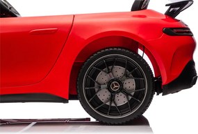 LEAN CARS Autobatéria Mercedes GT63 AMG DK-GT63 24V LCD červená