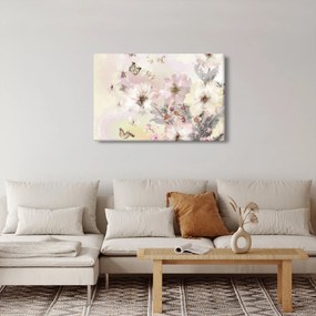 Obraz - Kvety, maľba (90x60 cm)