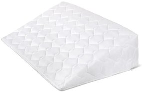 Bellatex Klinový podhlavník s proševem biela, 80 x50 x 20 cm