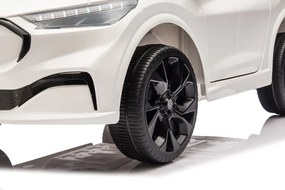 LEAN CARS Ford Mustang Mach-E White 24V batéria