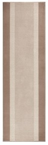 Béžovo-hnedý behúň Hanse Home Basic, 80 x 200 cm