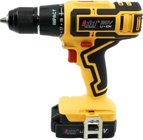 ASIST AKU GANG AE2V20A-201P-BMC Akumulátorová vŕtačka s príklepom 20 V, 2,0 Ah START SET