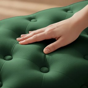 Taburetka MADRID fľaškovo zelená