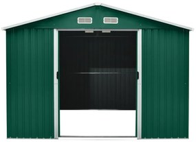 Záhradný domček BestBerg ZDB-7Z / 7,2 m² / 301 x 238 x 214 cm / zelený