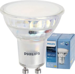 SADA 3x žiarovka Philips GU10 4,9W 550lm 112lm/W 3000K EyeComfort CorePro