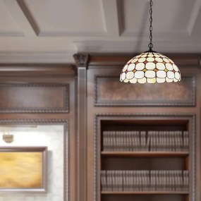 Rabalux 8076 - Tiffany vitrážový luster na reťazi MARVEL 2xE27/60W/230V