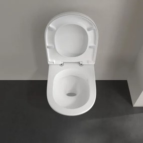 Villeroy & Boch 5660HR01 - Závesné WC s WC sedátkom SoftClose O.NOVO keramika/biela
