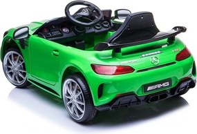 LEAN CARS Elektrické autíčko Mercedes GTR zelené, LED, MP3