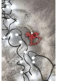 LED Vianočná vonkajšia reťaz 80xLED/13m IP44 studená biela