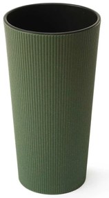 PLASTOVÝ KVETINÁČ URBANIKA ECO 46X25 CM ZELENÁ