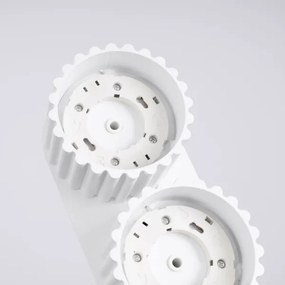 Sollux  SL.1783 - Bodové svietidlo AURA 2xGX53/10W/230V biela