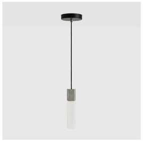 Sivé stmievateľné závesné svietidlo ø 6 cm Basalt – tala