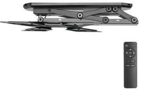 MK FLORIA MKF-20DM444 - Inteligentný stropný držiak pre TV 55" čierna Wi-Fi TUYA + DO