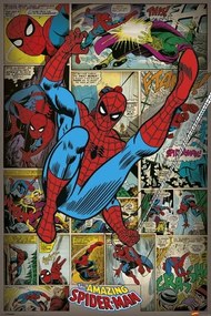 Plagát, Obraz - MARVEL COMICS - spider man ret, (61 x 91.5 cm)