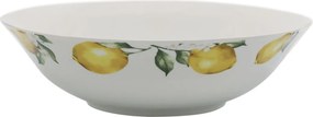 Porcelánová misa s citrónmi Maison Limone Blossom - Ø 24*7 cm / 1400 ml