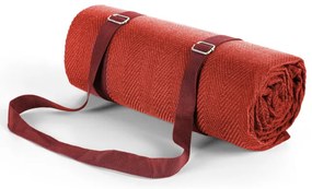 Pikniková deka HARMONY bordová