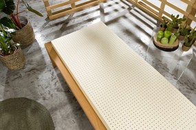 Novaya Latexový matrac PREMIUM 100% prírodný (nezónový) Rozmer: 190x80, Poťahová látka: Bio Cotton, Tvrdosť matraca: Stredne Tvrdý (75 kg/m3)