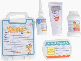LEAN Toys Detský lekársky vozík s príslušenstvom 22 prvkov