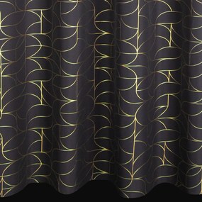 ZÁVES NA KRÚŽKOCH EVI 140X250 CM VZOROVANÁ