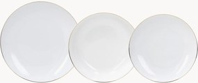 Porcelánová súprava riadu Metropolis, 6 osôb, 18 ks