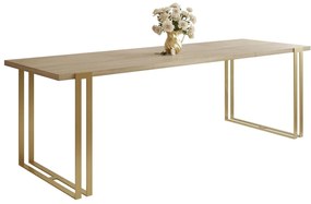 Jedálensky rozkladací stôl KALEN dub sonoma Rozmer stola: 160/260x90cm