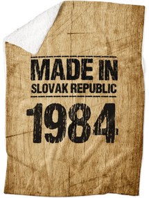 Deka Made In (rok: 1984, Podšitie baránkom: ÁNO)