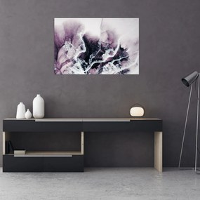 Obraz - Fialový mramor N⁰2 (90x60 cm)