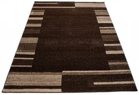 Koberec SARI 3438A 3UX tmavý hnedý
