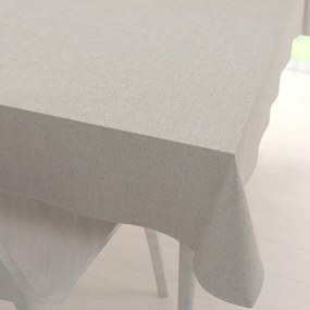 Biante Dekoračný obdĺžnikový obrus Leona LN-162 Režný/strieborný trblietavý 50x100 cm